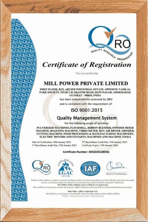 IAF ISO 9001:2015 - রেইনডিয়ার মেশিনারি